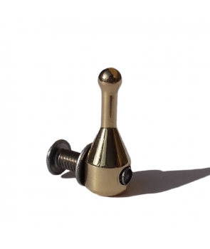 Closing screw - Polished Brass