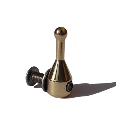Closing screw - Polished Brass