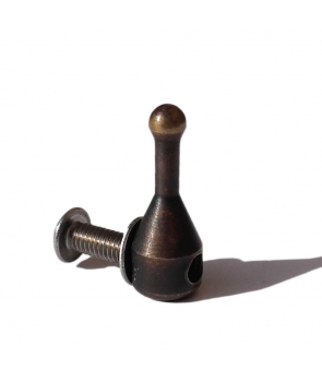 Closing screw - Old Brass