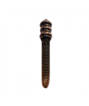 Copper contact screw with brass head