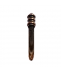 Aged brass contact screw