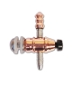 Copper front binding post copper contact screw